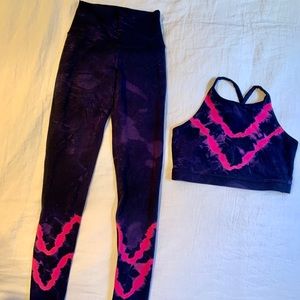 Electric & Rose Tie-Dye Set. Size Medium